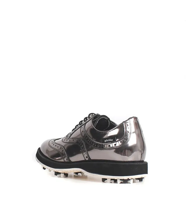 Giclee Unisex No.21 Premium Leather Golf Shoes - Mercury