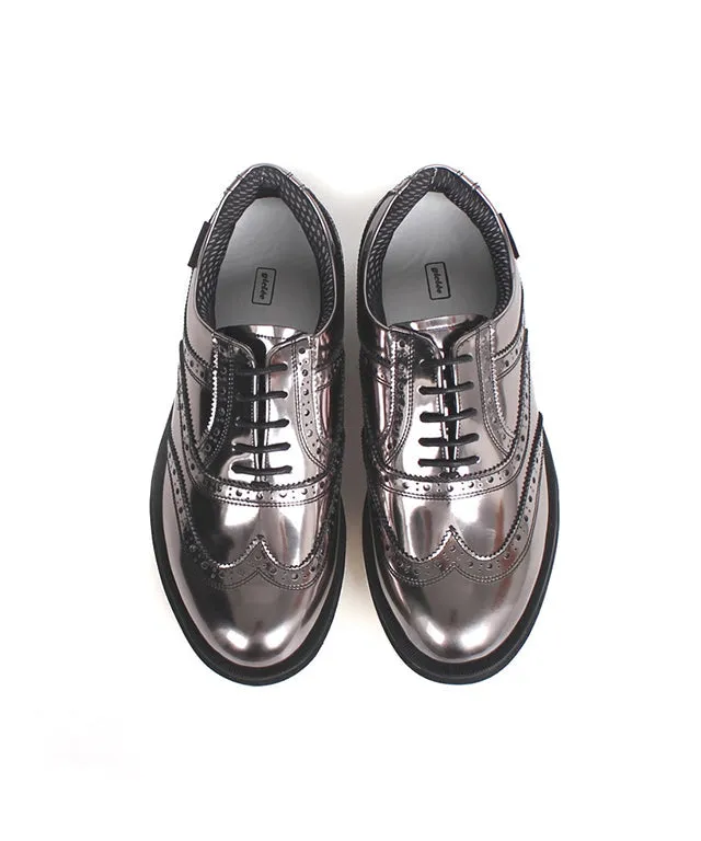 Giclee Unisex No.21 Premium Leather Golf Shoes - Mercury