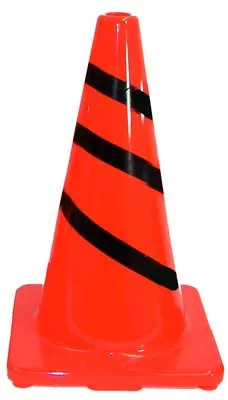 Heavy-Duty Striped Cones
