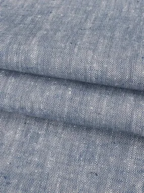 Hemp & Organic Cotton Light Weight Chambray Fabric ( HG58B305C )