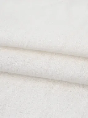 Hemp & Organic Cotton Light Weight Slub Muslin Fabric（HG10194）