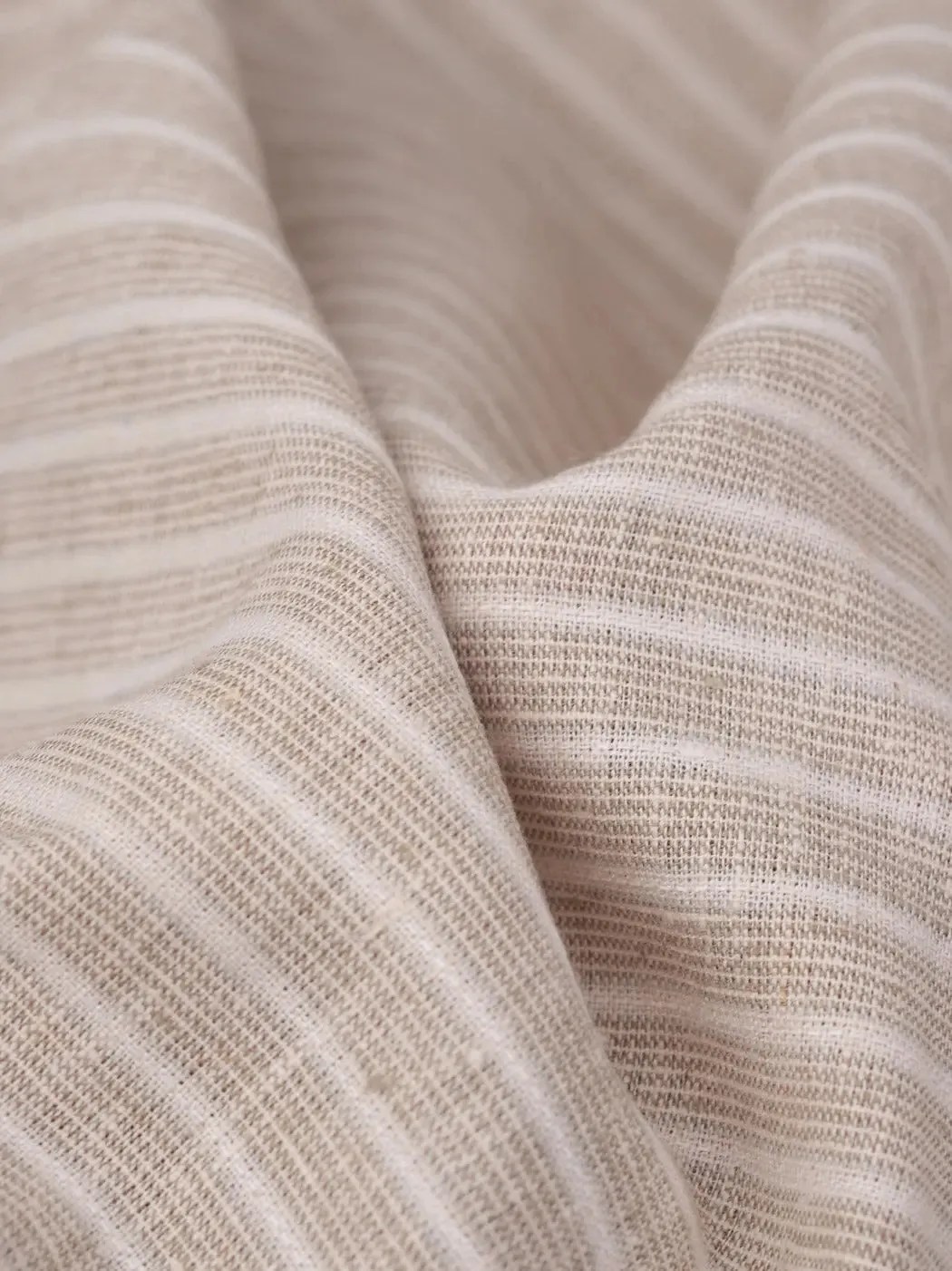 Hemp & Organic Cotton Light Weight Yarn Dye Stripe Fabric（HS839）