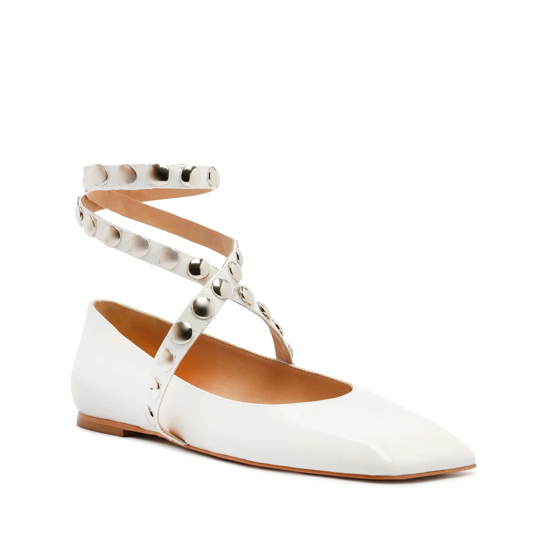 Jaycie Patent Leather Flat