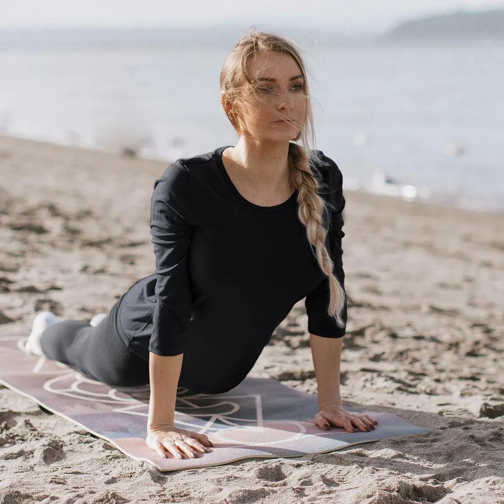 Jenny 3/4 Sleeve Crew Neck
