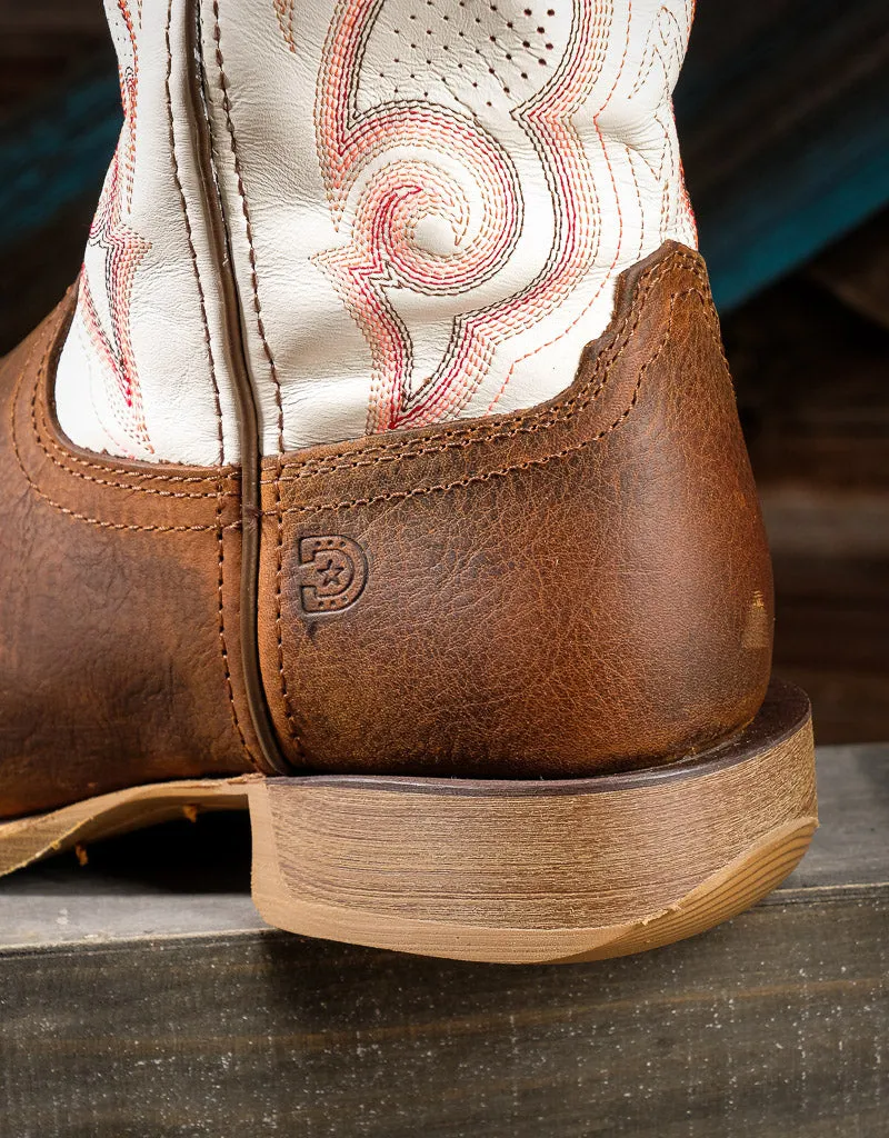 Lady Rebel Pro White Ventilated Cowgirl Boot DRD0392