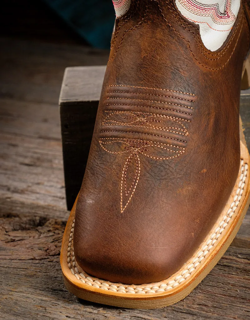 Lady Rebel Pro White Ventilated Cowgirl Boot DRD0392