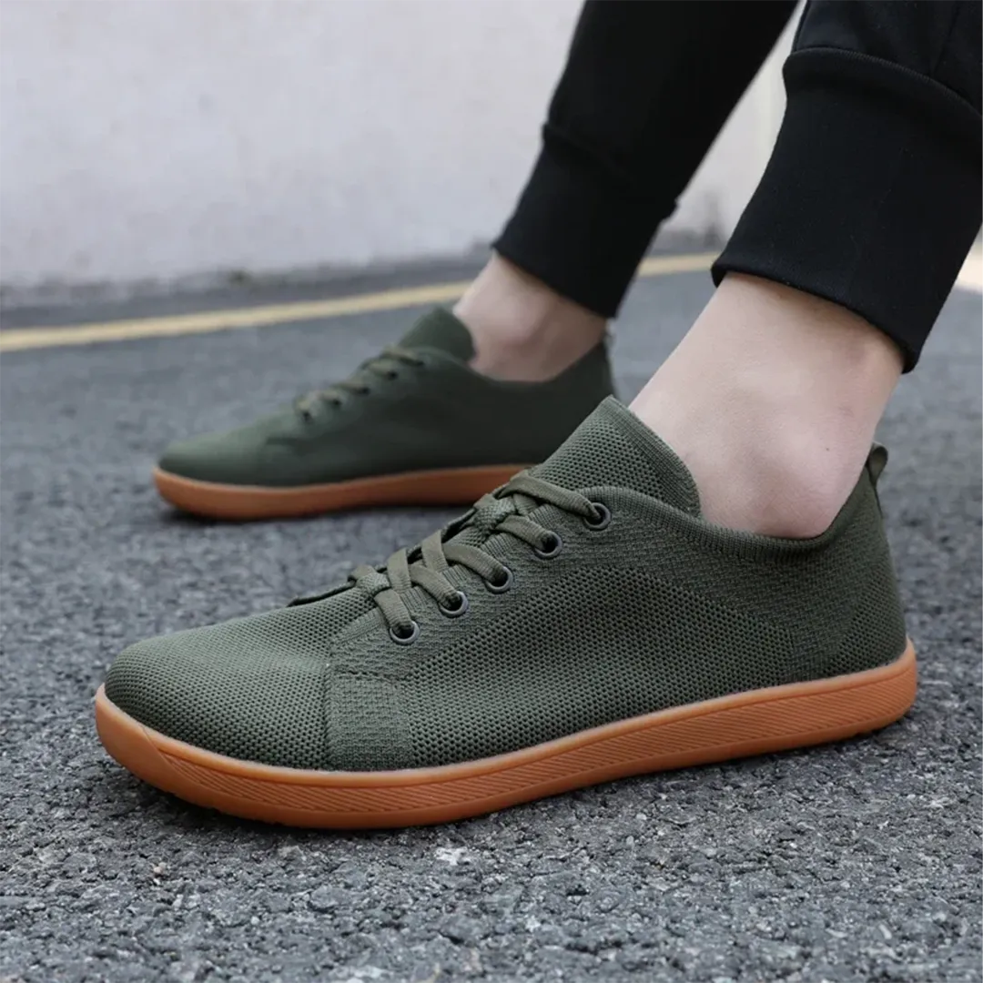 Lorry Vamp Barfuschuhe Knit Dunkle - Schuh für Schuh und Nackenruh