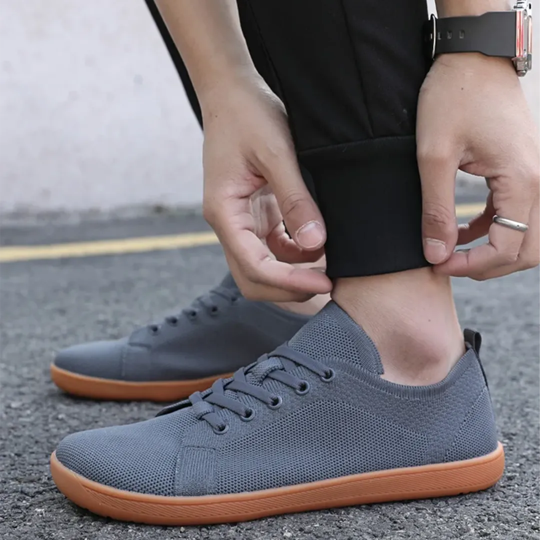 Lorry Vamp Barfuschuhe Knit Dunkle - Schuh für Schuh und Nackenruh