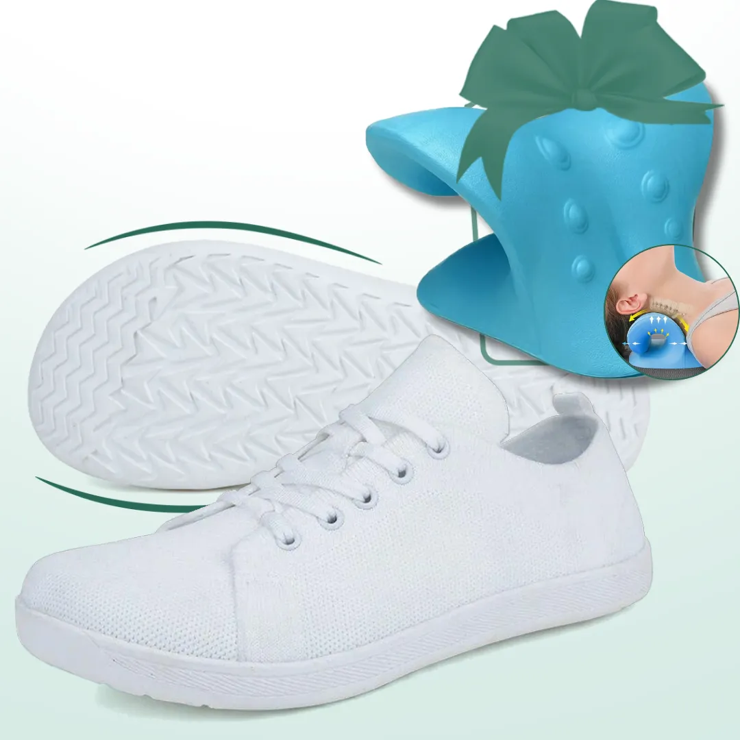 Lorry Vamp Barfuschuhe Knit Dunkle - Schuh für Schuh und Nackenruh