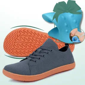 Lorry Vamp Barfuschuhe Knit Dunkle - Schuh für Schuh und Nackenruh
