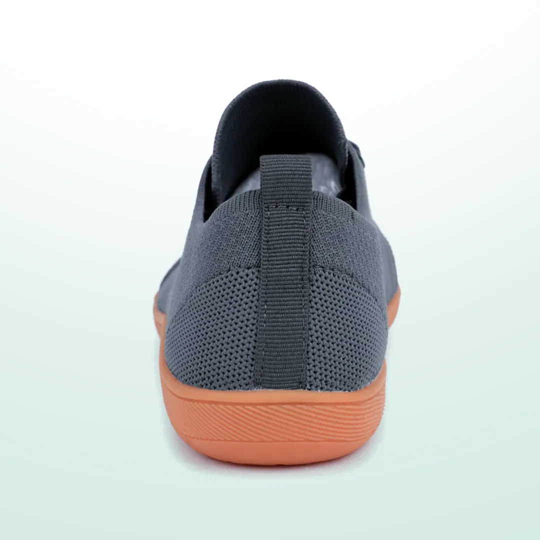 Lorry Vamp Barfuschuhe Knit Grau - Schuhfit und Nackenentspannung