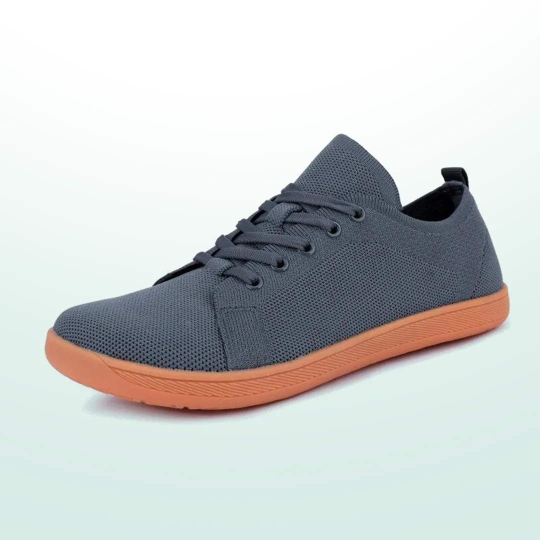 Lorry Vamp Barfuschuhe Knit Grau - Schuhfit und Nackenentspannung