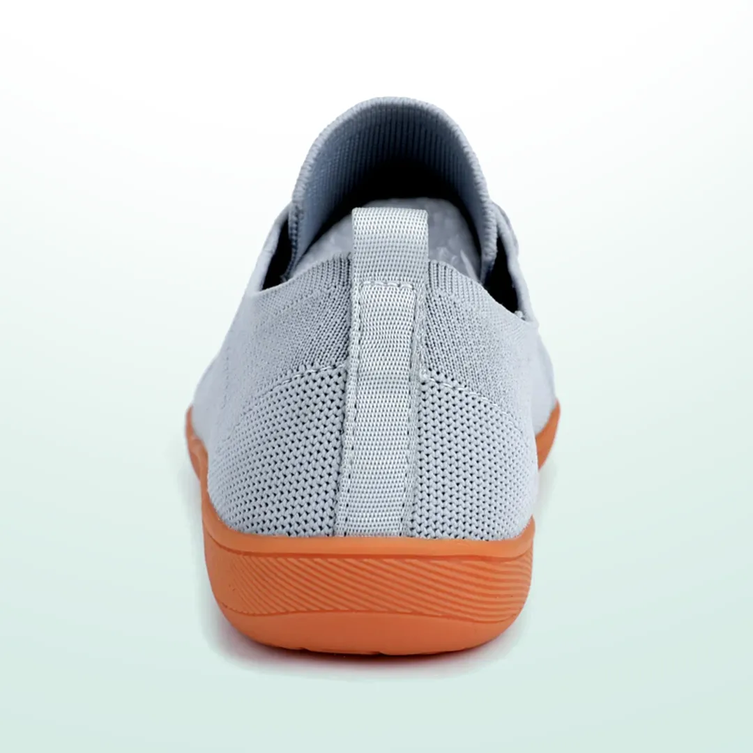Lorry Vamp Barfuschuhe Knit Hellgrau - Schuhspa und Nackenfreude