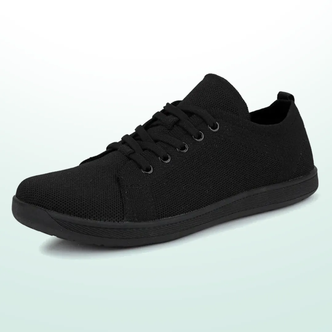 Lorry Vamp Barfuschuhe Knit Schwarz - Barfuabenteuer und Handmassageglück