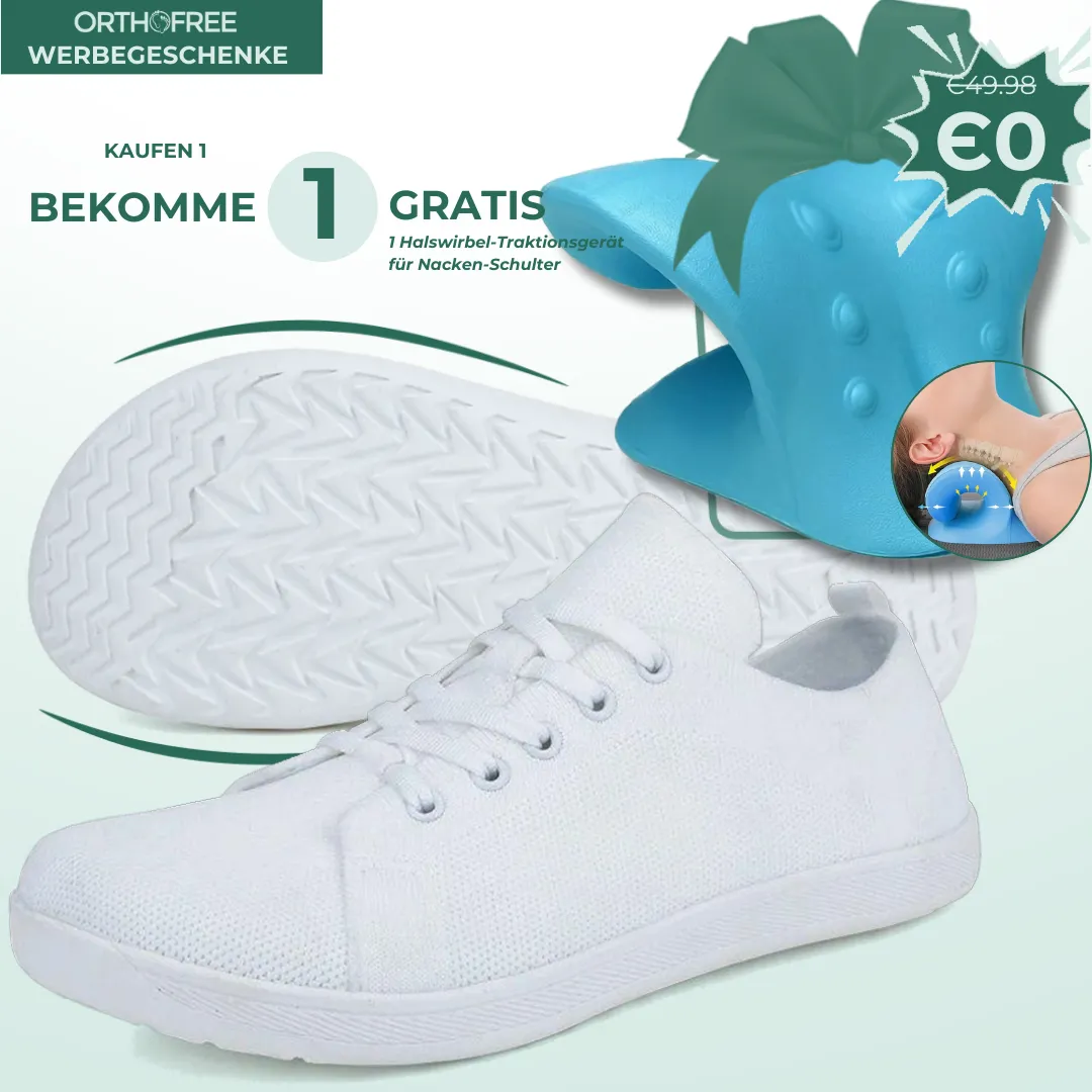 Lorry Vamp Barfuschuhe Knit Wei - Barfu und Nackenschmeichler