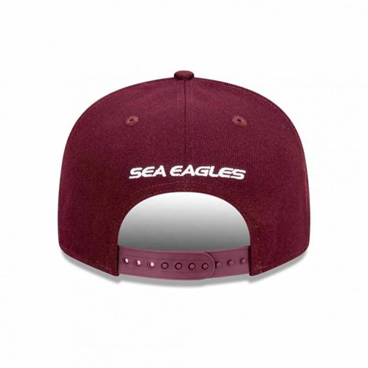 Manly Warringah Sea Eagles NRL Official Team Colours Cap with Grey Undervisor 9FIFTY Snapback by New Era