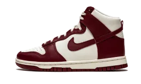 Nike Dunk High Sail Team Red