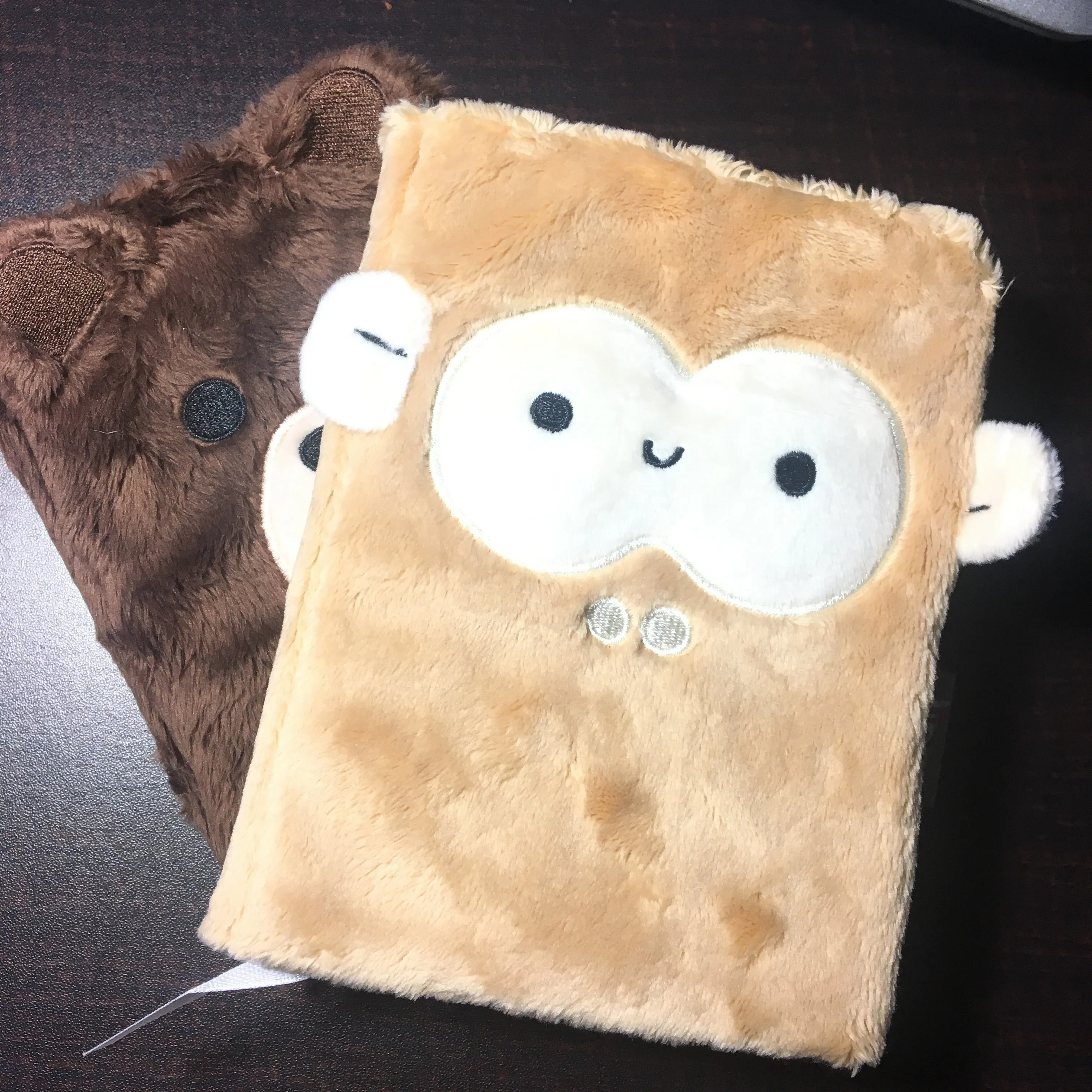 Plush Notebook - Monkey