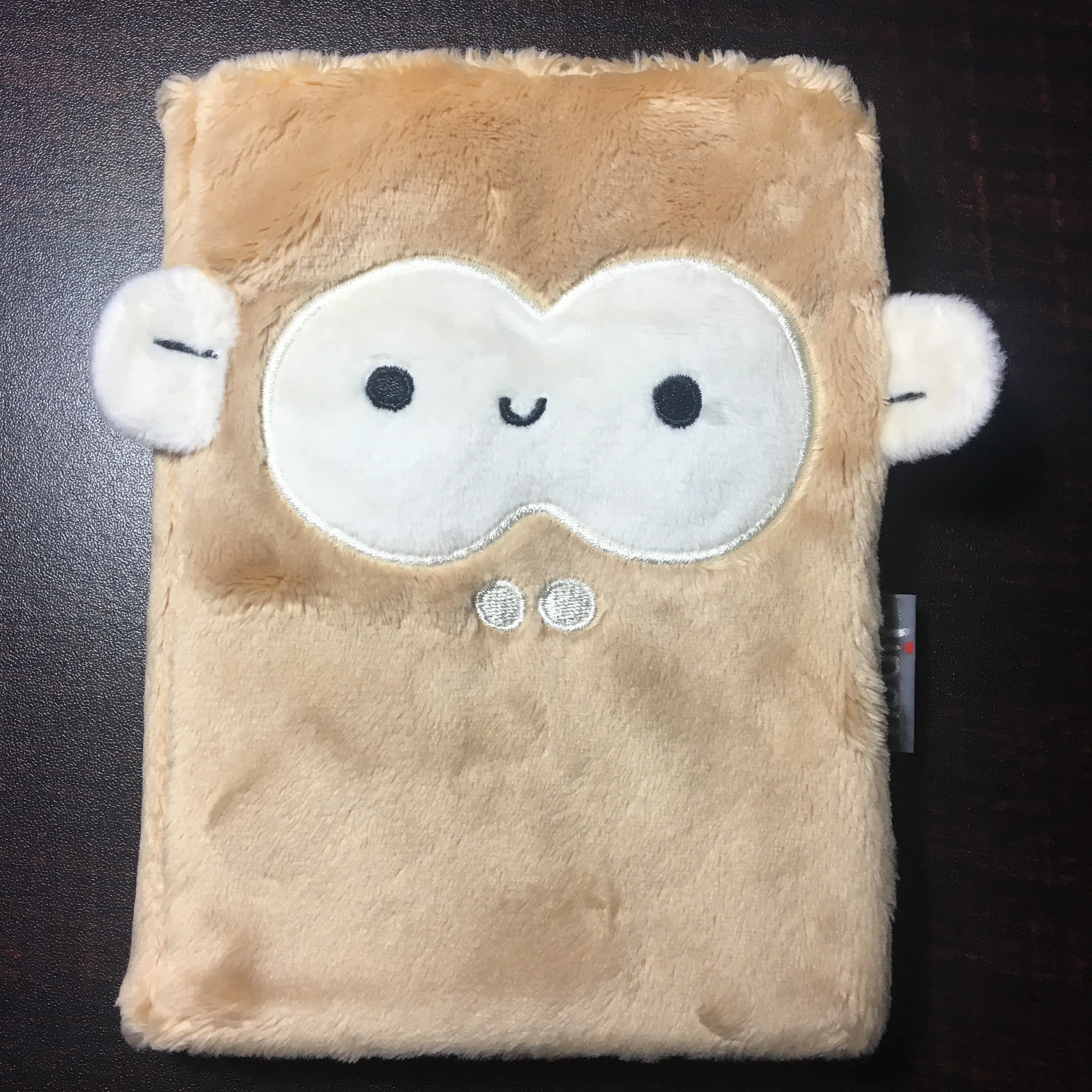 Plush Notebook - Monkey