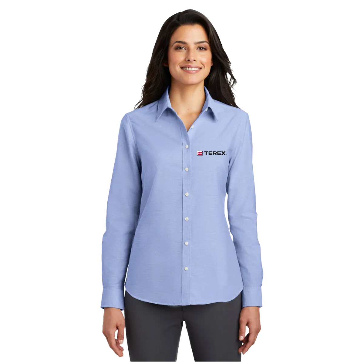 Port Authority Ladies SuperPro Oxford Shirt