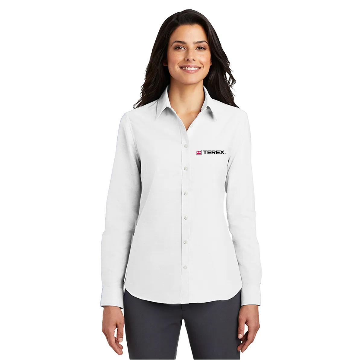 Port Authority Ladies SuperPro Oxford Shirt