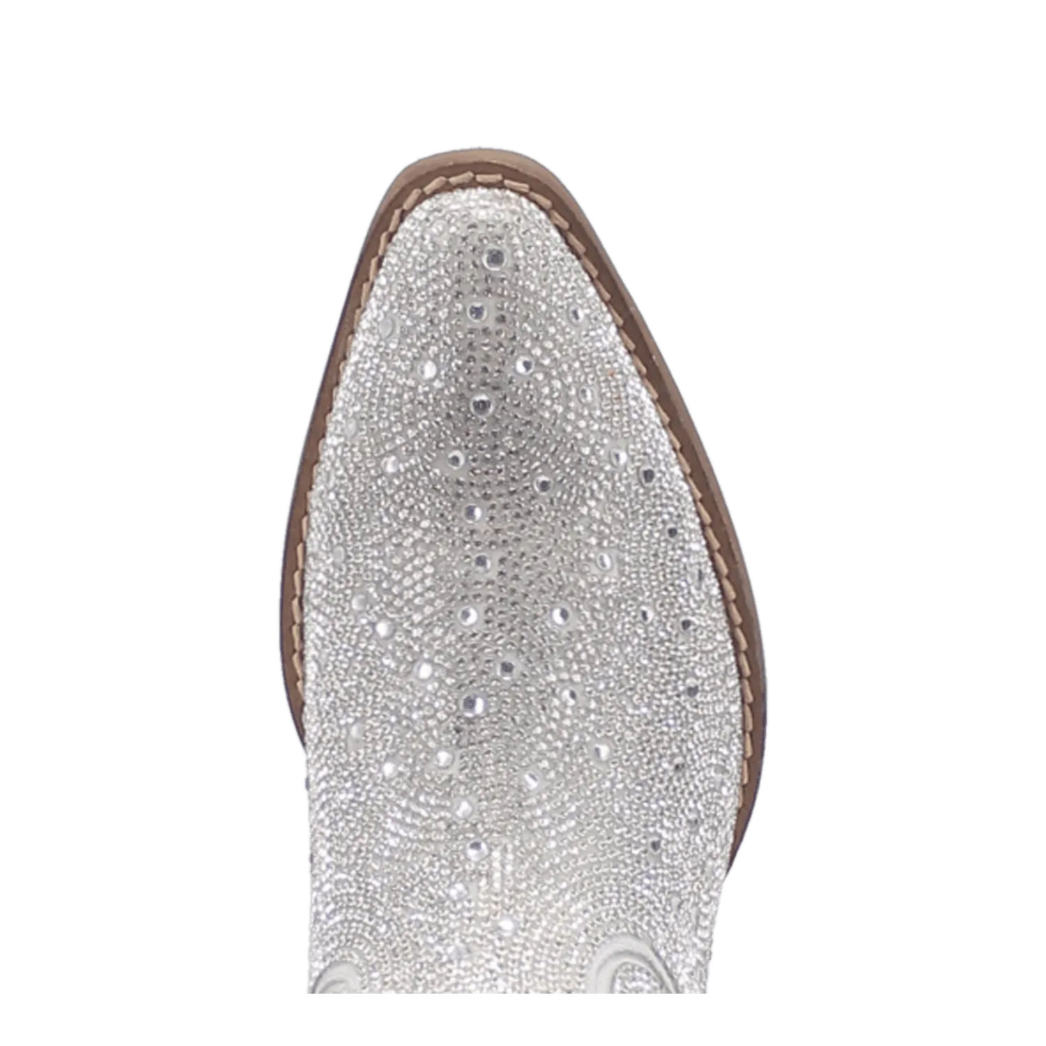RHINESTONE COWGIRL LEATHER BOOTIE