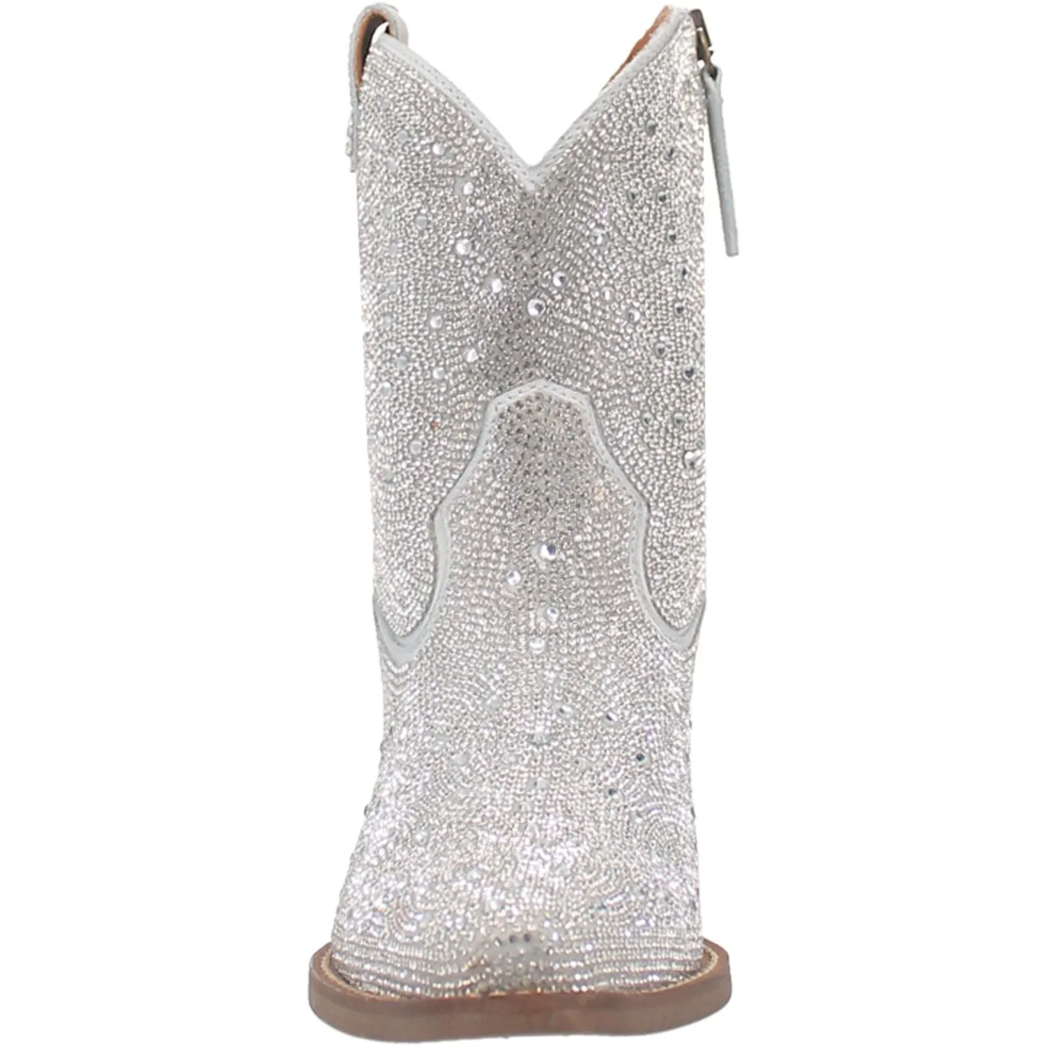 RHINESTONE COWGIRL LEATHER BOOTIE