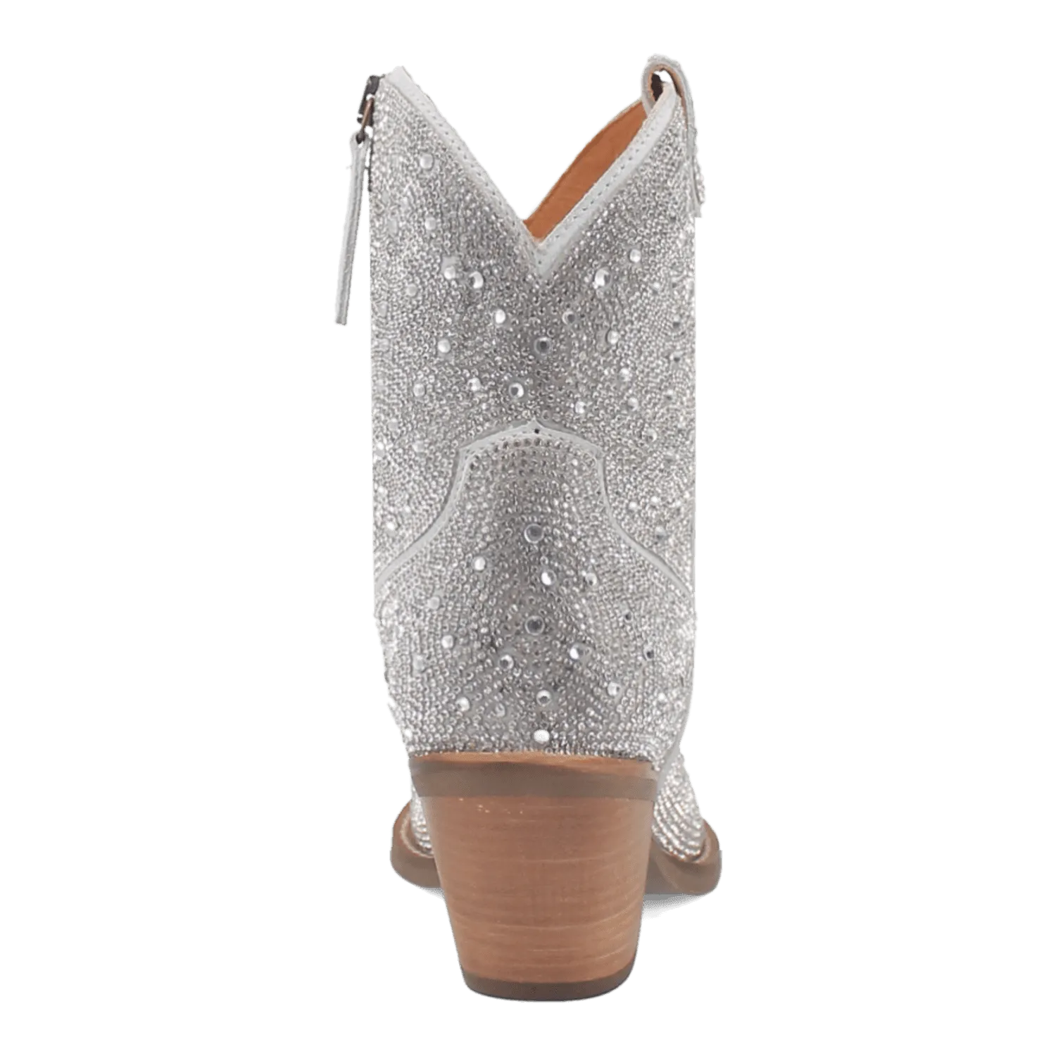 RHINESTONE COWGIRL LEATHER BOOTIE