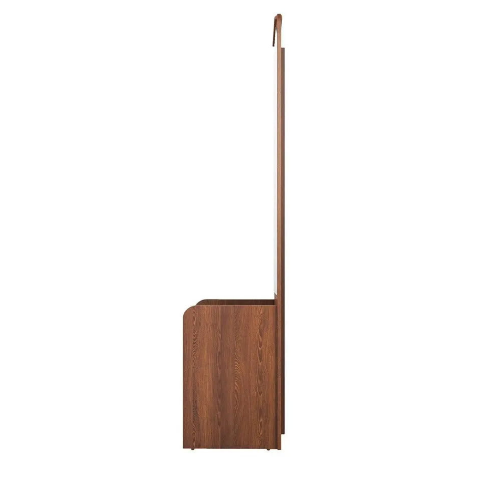 Rolex Dressing Table In Walnut Color