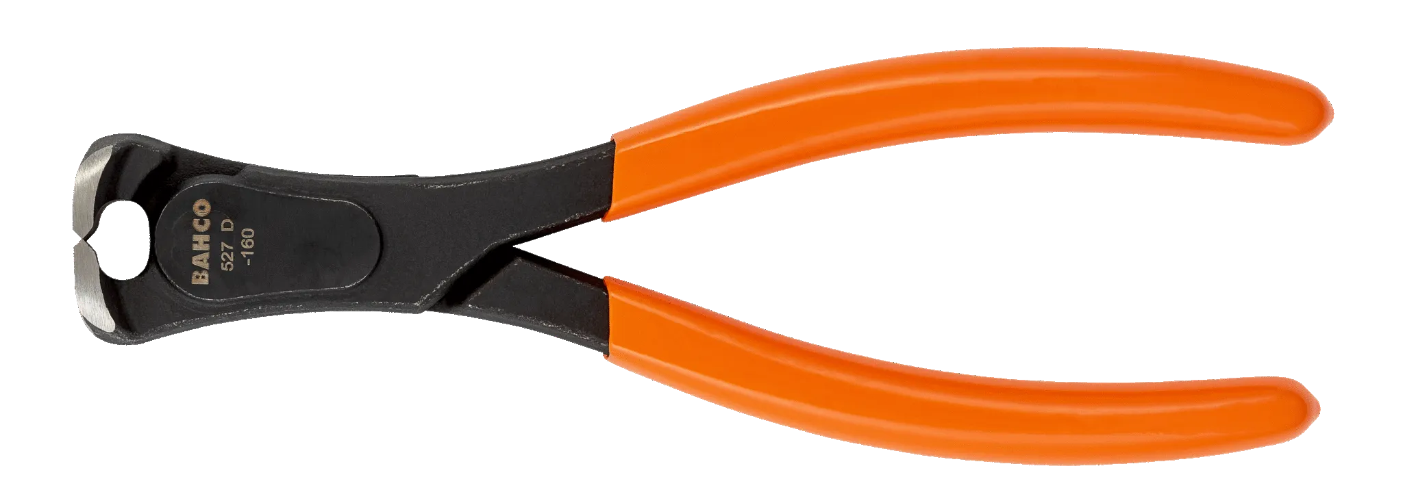 Sandvik End Cutting Pliers with PVC Handles and Phosphate Finish 527D-125