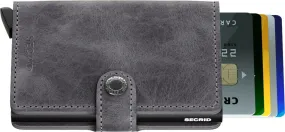 Secrid Mini Wallet Vintage Grey & Black