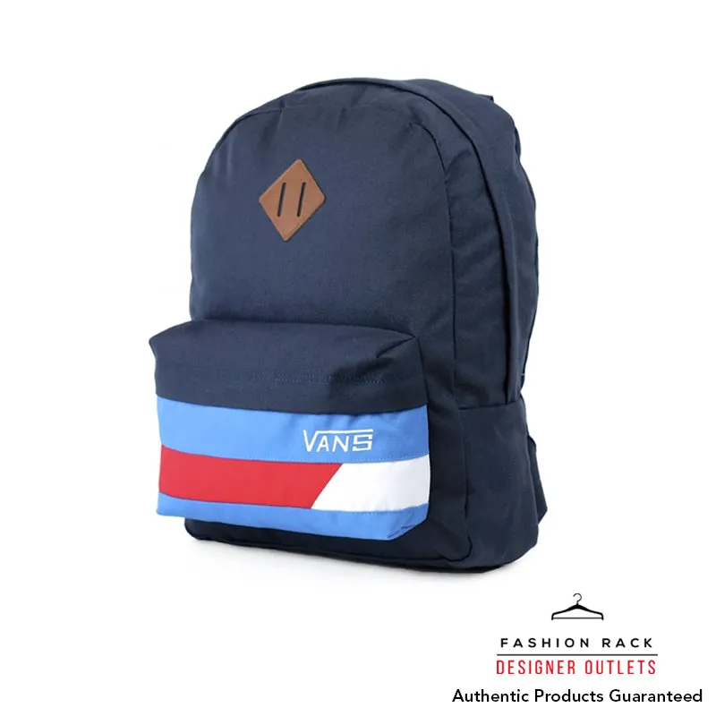 Vans Old Skool Ii Backpack Dress Blue Racing Red