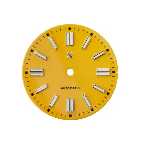 Watch Dial: Perpetual Enamel Yellow
