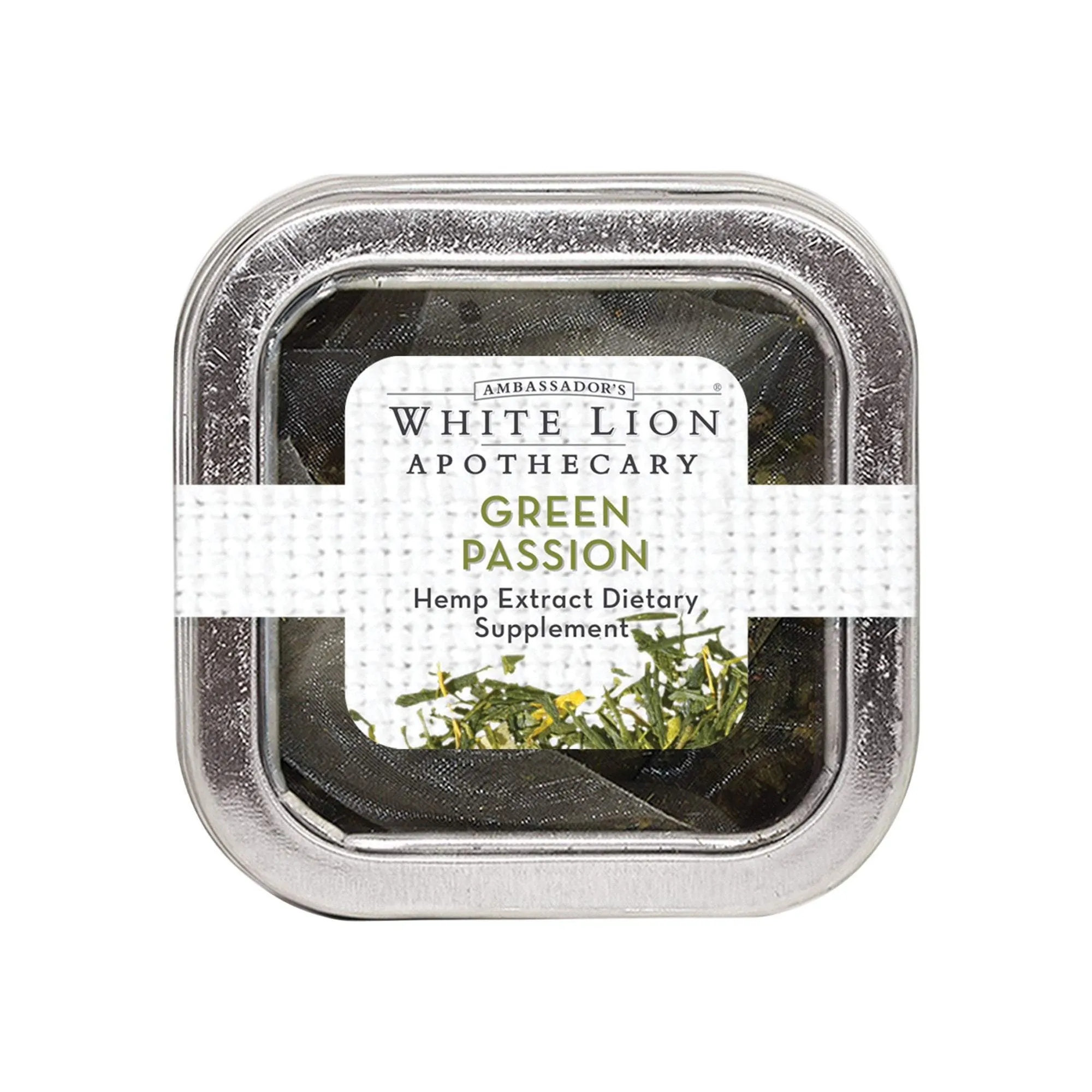 White Lion Green Passion Hemp Extract-infused Tea
